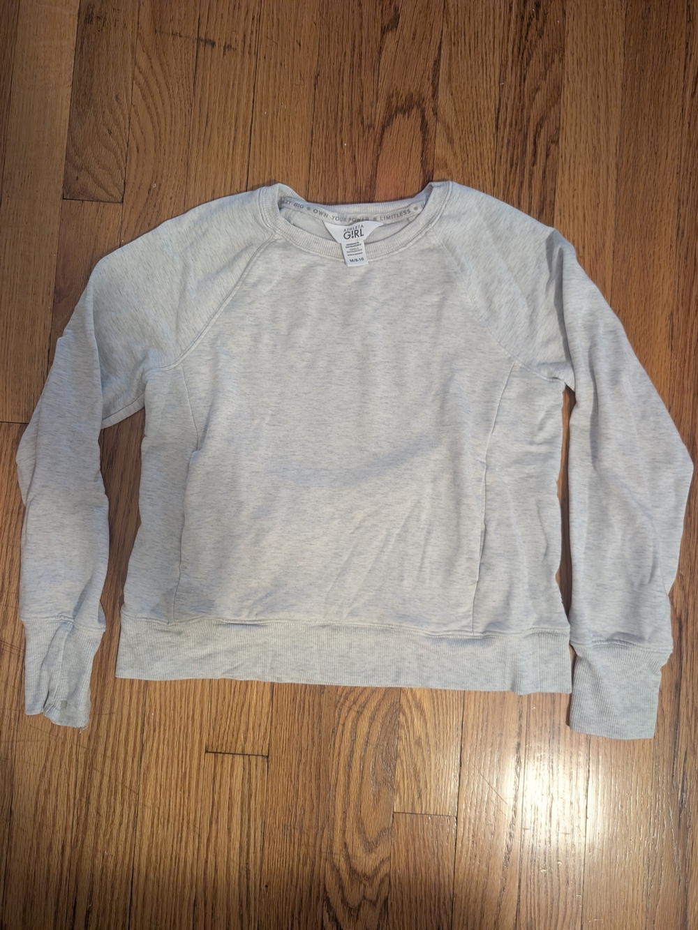 Athleta Light Gray Crewneck Sweater - Men's
